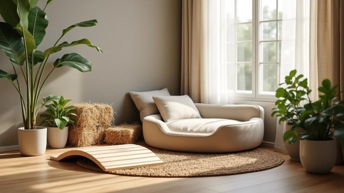 Aménager un coin cocooning pour son lapin d’appartement