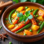 découvrez comment préparer un délicieux curry de légumes doux et parfumé, riche en saveurs et facile à réaliser pour un repas sain et réconfortant.