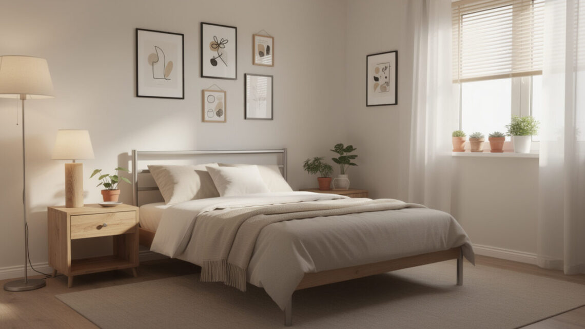 Décorer une chambre avec un budget de moins de 200 €