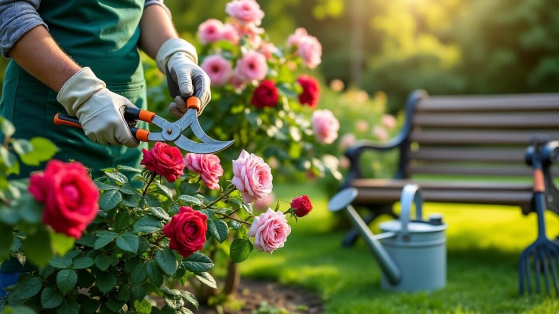 Entretenir ses rosiers au printemps pour une floraison abondante