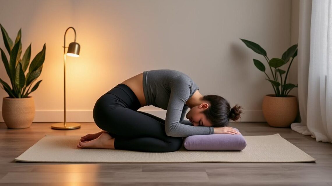 Yoga du soir : 6 postures pour mieux dormir