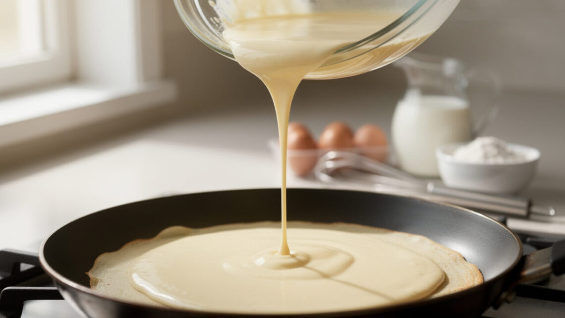 Réussir une pâte à crêpes légère et sans grumeaux