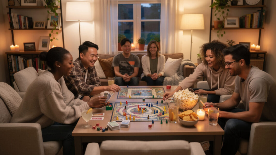 Organiser une soirée jeux de société entre amis