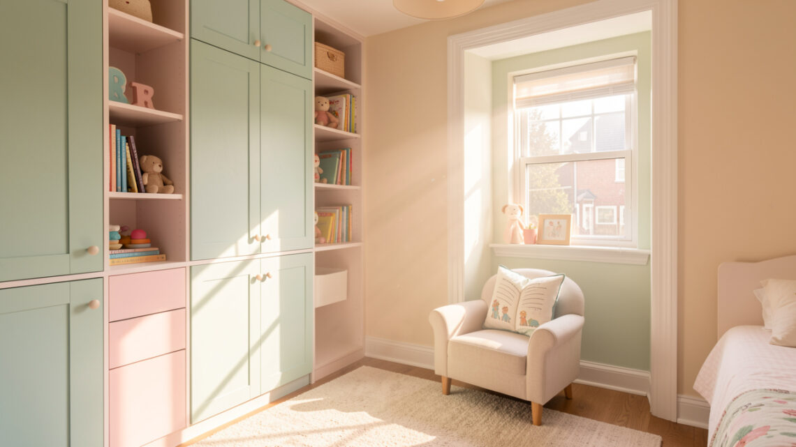 Amenagement chambre enfant : créer un espace apaisant et fonctionnel