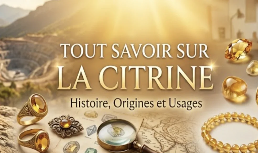 Tout savoir sur la Citrine : Histoire, Origines et Usages