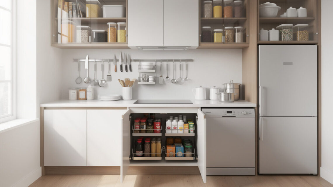 Astuces pour optimiser le rangement dans une petite cuisine