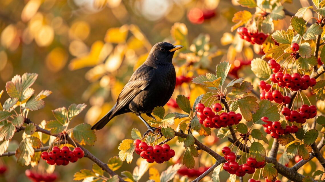 Comment choisir des arbustes à baies rouges pour nourrir les oiseaux ?